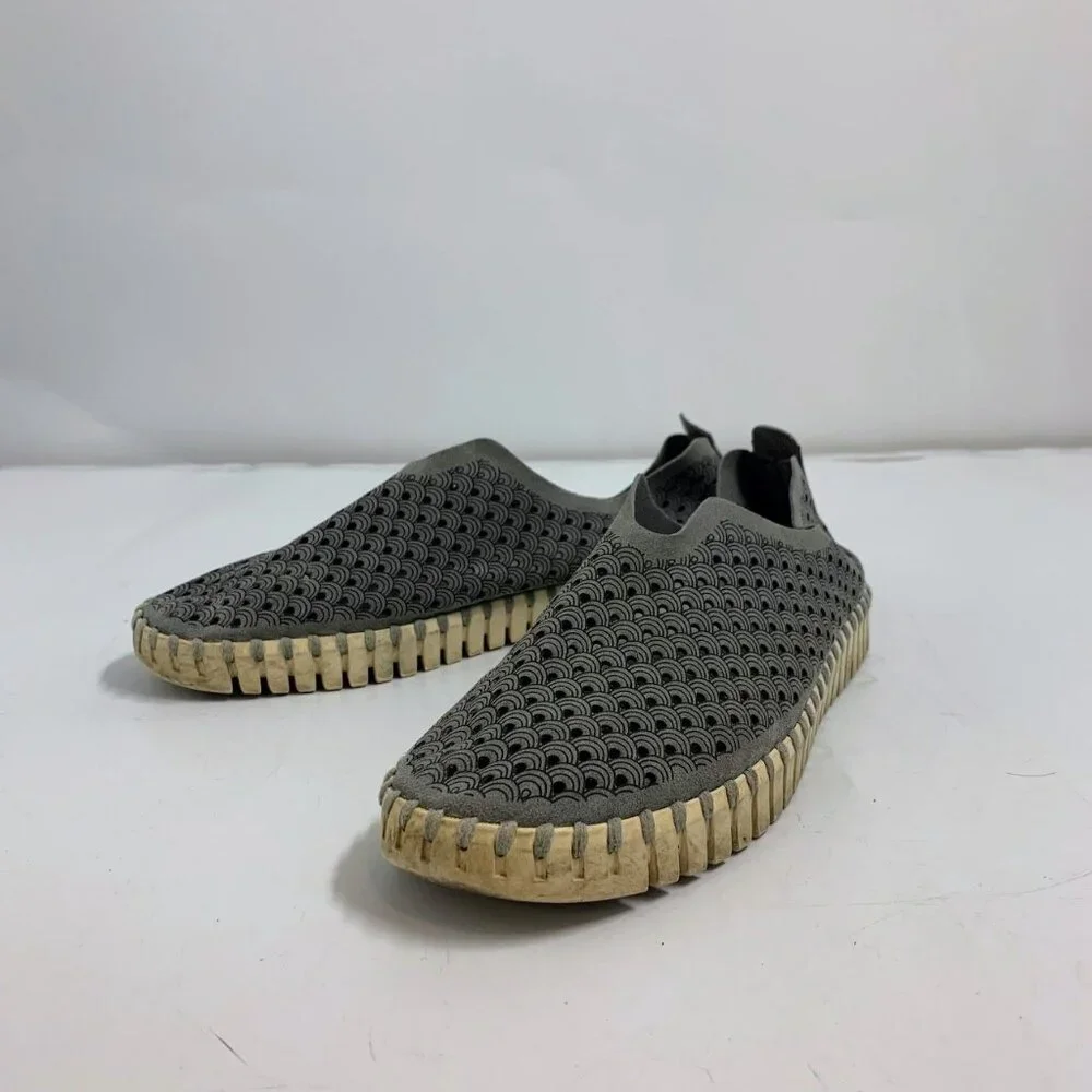 Ilse Jacobsen Women's‎ Hornbaek Tulip Laser Cut Slip On Flats SIze 10/41